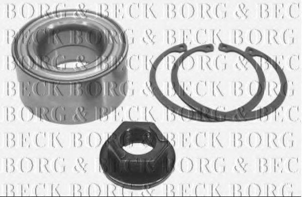 Комплект подшипника ступицы колеса BORG & BECK BWK471