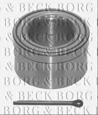 Комплект подшипника ступицы колеса BORG & BECK BWK497