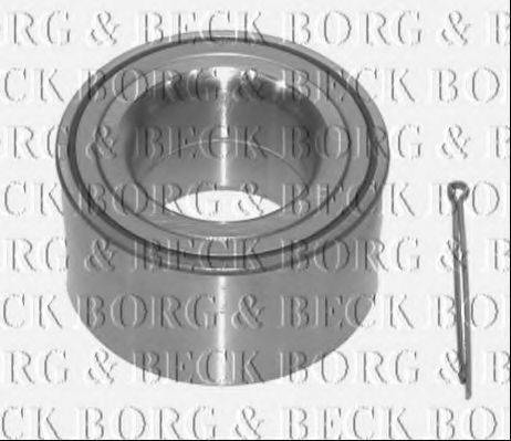 Комплект подшипника ступицы колеса BORG & BECK BWK498