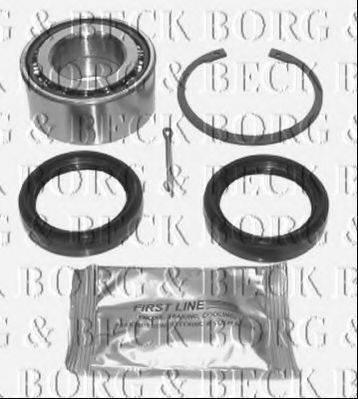 BORG & BECK BWK539 Комплект подшипника ступицы колеса