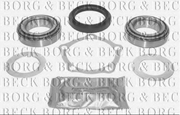 BORG & BECK BWK551 Комплект подшипника ступицы колеса