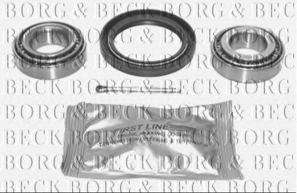 Комплект подшипника ступицы колеса BORG & BECK BWK570