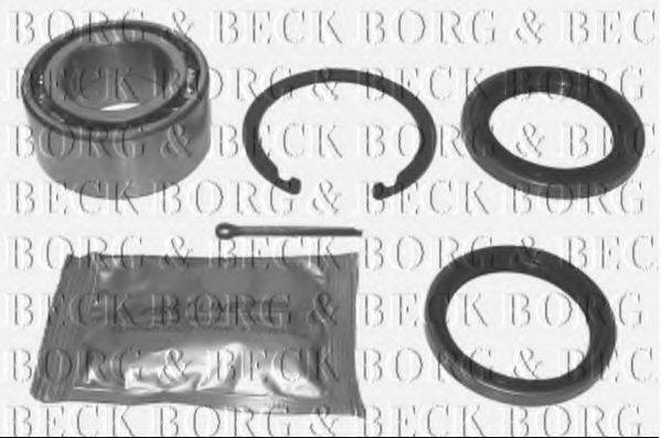 BORG & BECK BWK576 Комплект подшипника ступицы колеса