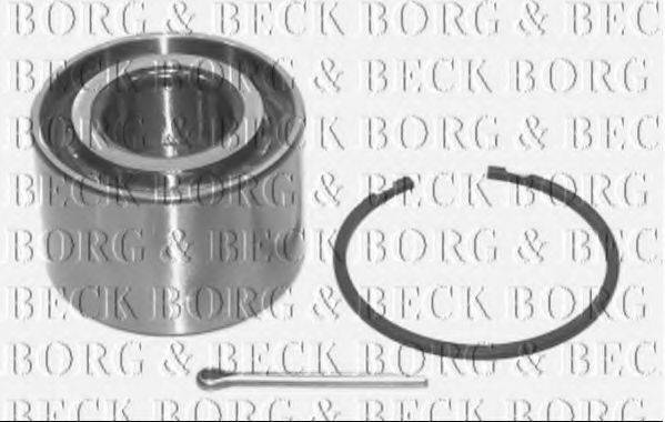 Комплект подшипника ступицы колеса BORG & BECK BWK588