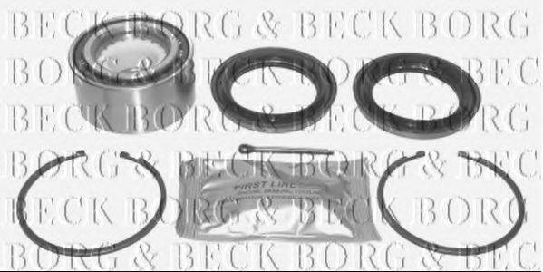 Комплект подшипника ступицы колеса BORG & BECK BWK601