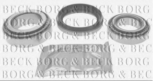Комплект подшипника ступицы колеса BORG & BECK BWK607