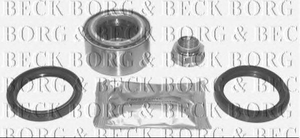 Комплект подшипника ступицы колеса BORG & BECK BWK662