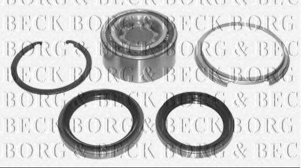 BORG & BECK BWK672 Комплект подшипника ступицы колеса
