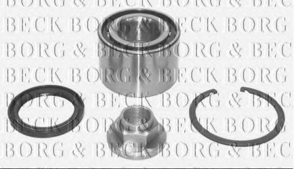 BORG & BECK BWK685 Комплект подшипника ступицы колеса