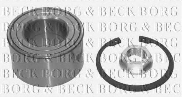 Комплект подшипника ступицы колеса BORG & BECK BWK829