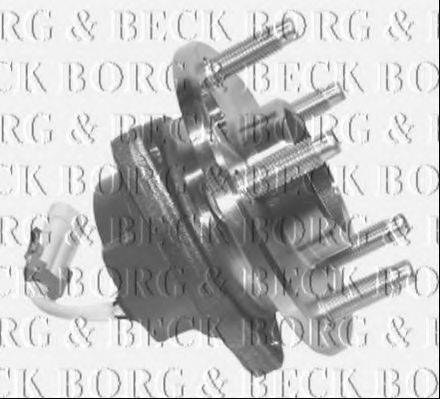 BORG & BECK BWK848 Комплект подшипника ступицы колеса