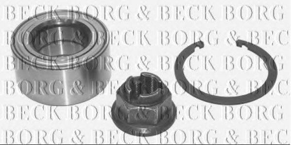 Комплект подшипника ступицы колеса BORG & BECK BWK851