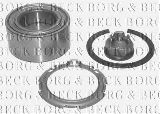 Комплект подшипника ступицы колеса BORG & BECK BWK881