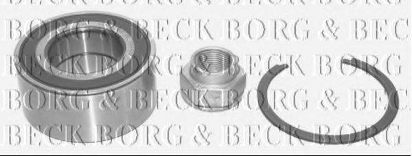 BORG & BECK BWK902 Комплект подшипника ступицы колеса