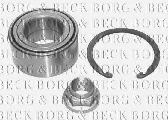 BORG & BECK BWK935 Комплект подшипника ступицы колеса