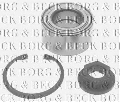 Комплект подшипника ступицы колеса BORG & BECK BWK993