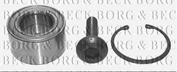 BORG & BECK BWK996 Комплект подшипника ступицы колеса