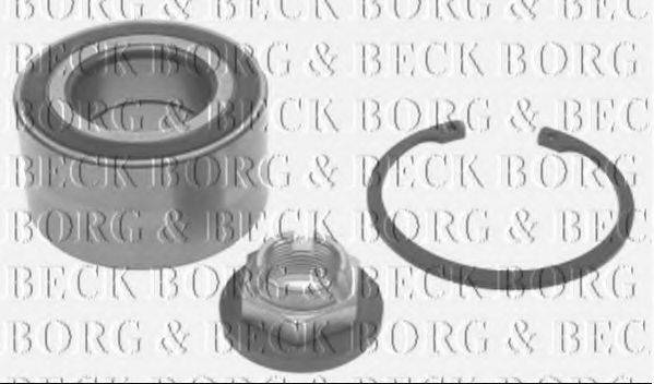 BORG & BECK BWK997 Комплект подшипника ступицы колеса