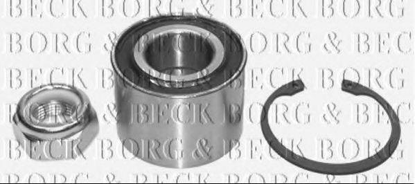 BORG & BECK BWK065 Комплект подшипника ступицы колеса