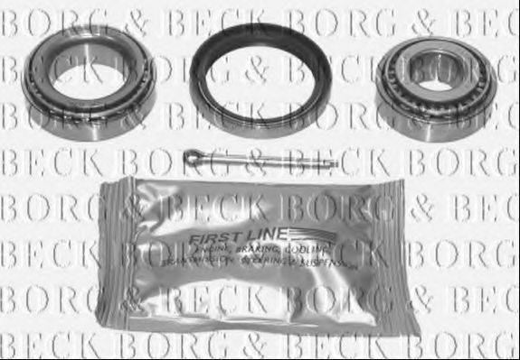 Комплект подшипника ступицы колеса BORG & BECK BWK077