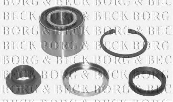 BORG & BECK BWK080 Комплект подшипника ступицы колеса
