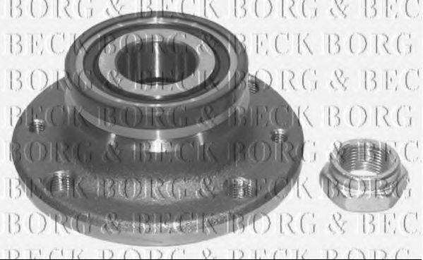 BORG & BECK BWK1006 Комплект подшипника ступицы колеса