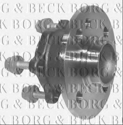 Комплект подшипника ступицы колеса BORG & BECK BWK1071