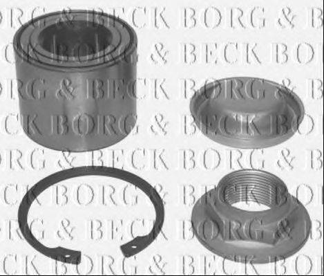 BORG & BECK BWK1072 Комплект подшипника ступицы колеса