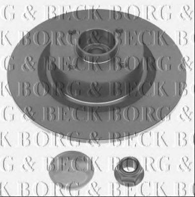 BORG & BECK BWK1075 Комплект подшипника ступицы колеса