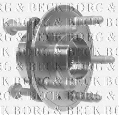 Комплект подшипника ступицы колеса BORG & BECK BWK1166
