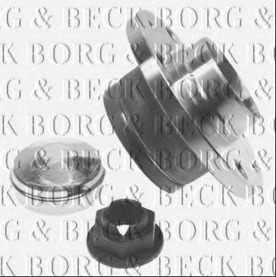 Комплект подшипника ступицы колеса BORG & BECK BWK1167