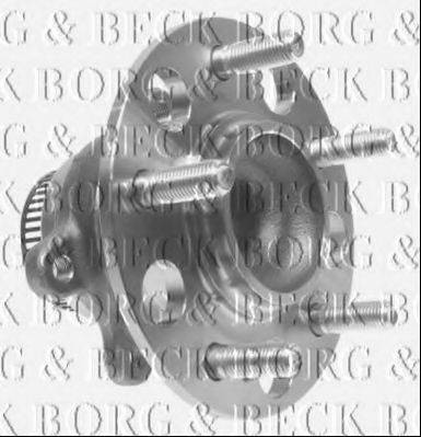 Комплект подшипника ступицы колеса BORG & BECK BWK1182