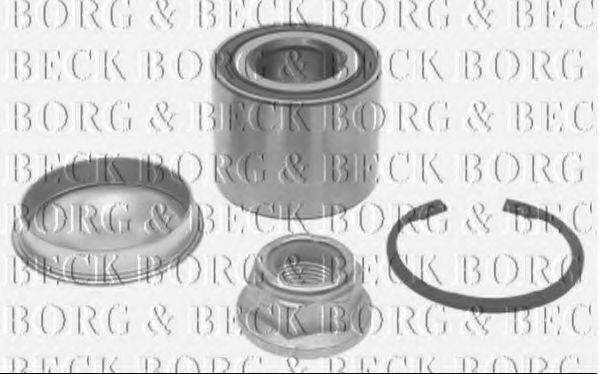 BORG & BECK BWK1233 Комплект подшипника ступицы колеса