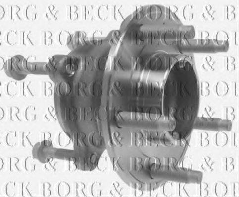 Комплект подшипника ступицы колеса BORG & BECK BWK1241