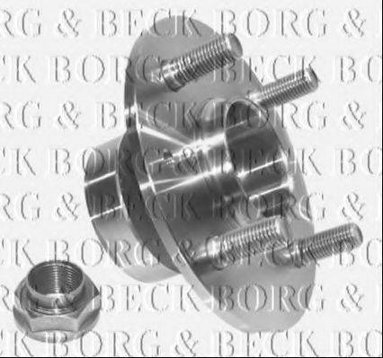 Комплект подшипника ступицы колеса BORG & BECK BWK129