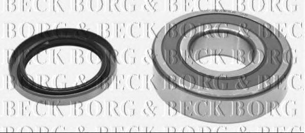 BORG & BECK BWK183 Комплект подшипника ступицы колеса