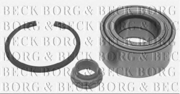 Комплект подшипника ступицы колеса BORG & BECK BWK217