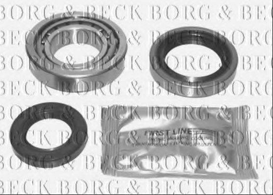 Комплект подшипника ступицы колеса BORG & BECK BWK230