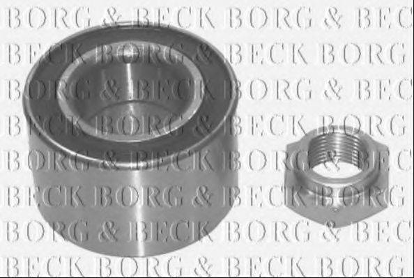 Комплект подшипника ступицы колеса BORG & BECK BWK286