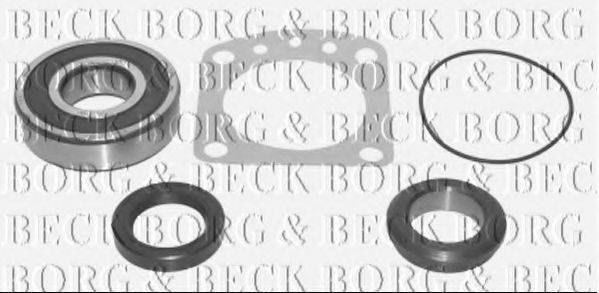 BORG & BECK BWK307 Комплект подшипника ступицы колеса