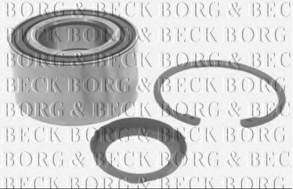 BORG & BECK BWK324 Комплект подшипника ступицы колеса