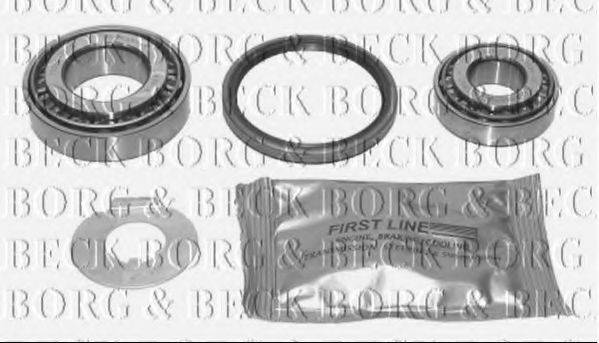 Комплект подшипника ступицы колеса BORG & BECK BWK382