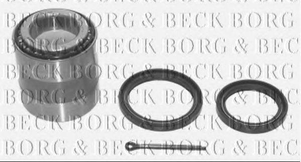 BORG & BECK BWK383 Комплект подшипника ступицы колеса