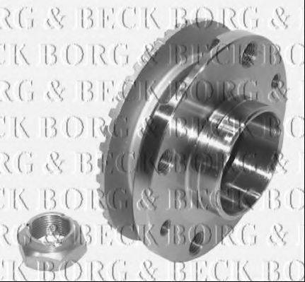 BORG & BECK BWK392 Комплект подшипника ступицы колеса