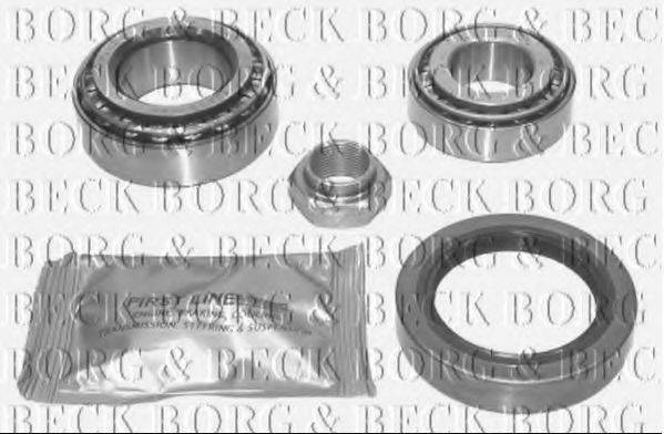 Комплект подшипника ступицы колеса BORG & BECK BWK405