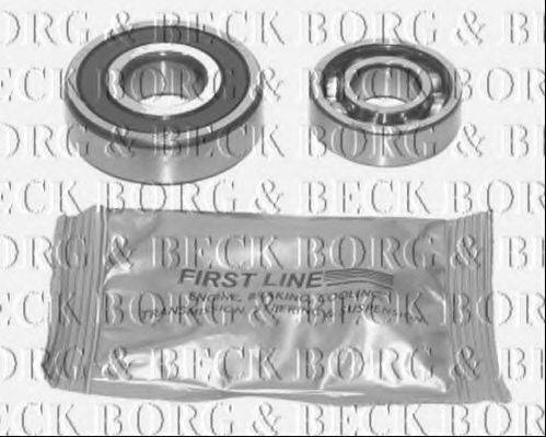 BORG & BECK BWK430 Комплект подшипника ступицы колеса