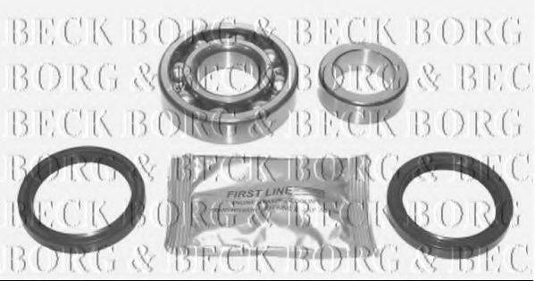 Комплект подшипника ступицы колеса BORG & BECK BWK457