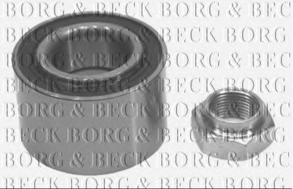Комплект подшипника ступицы колеса BORG & BECK BWK468