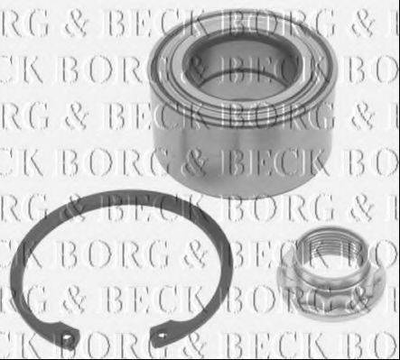 Комплект подшипника ступицы колеса BORG & BECK BWK480