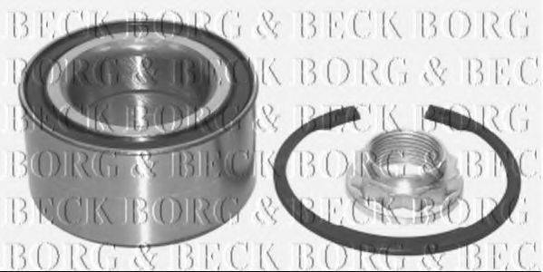 Комплект подшипника ступицы колеса BORG & BECK BWK481